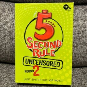 FACTORY SEALED 5 Second Rule Uncensored New in Box NIB